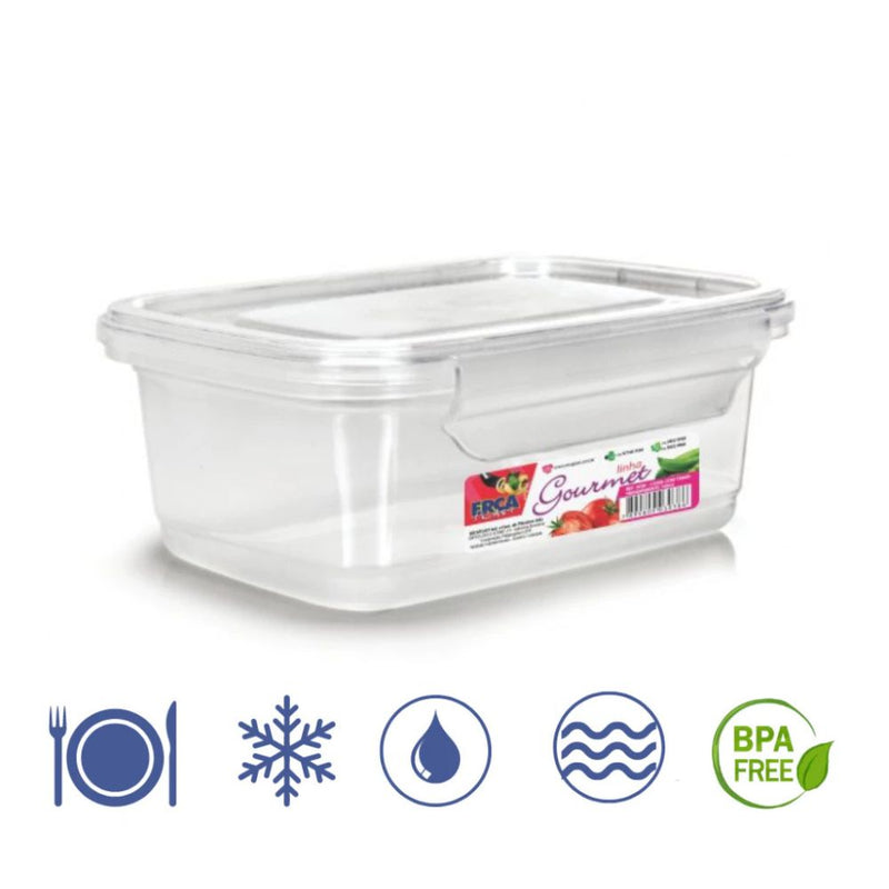 Conjunto de 12 Potes Reutilizáveis com Tampa Transparente - Organize com Praticidade