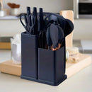 Conjunto Completo de 19 Utensílios de Cozinha com Tábua para Facilitar Seu Dia a Dia