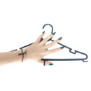 Conjunto de 30 Cabides Pretos Reforçados para Roupas – Organização e Estilo para Seu Armário