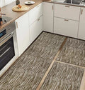 Conjunto de 3 Tapetes Geométricos Antiderrapantes para Cozinha – Conforto e Estilo na Sua Rotina