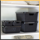 Kit Prático com 5 Caixas Organizadoras com Tampa para Transformar Seu Espaço