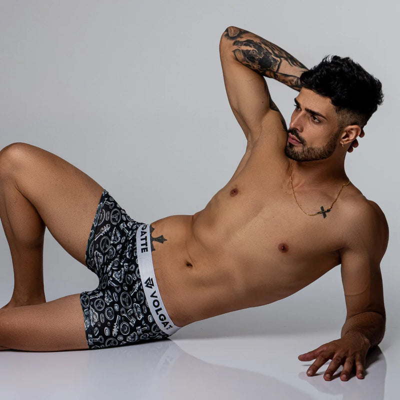 Kit 5 Cuecas Box Boxer Originais Volgatte