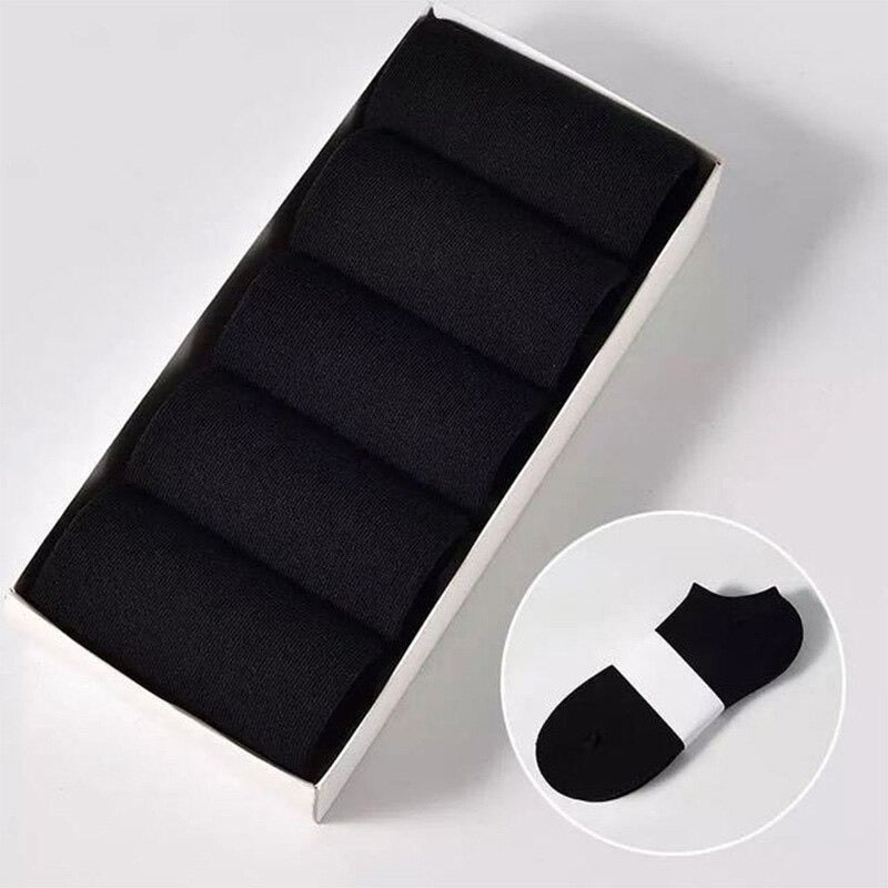 Kit 5 Pares Meias Masculina Algodão
