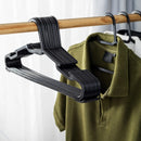 Conjunto de 60 Cabides Antideslizantes Reforçados para Organização Prática