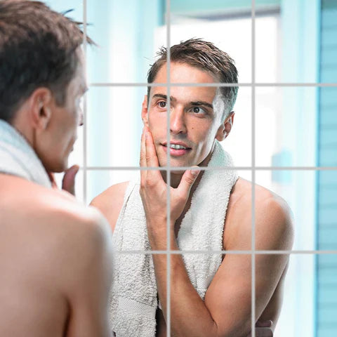 Transforme Seu Espaço com o Kit Espelho Adesivo MirrorFix