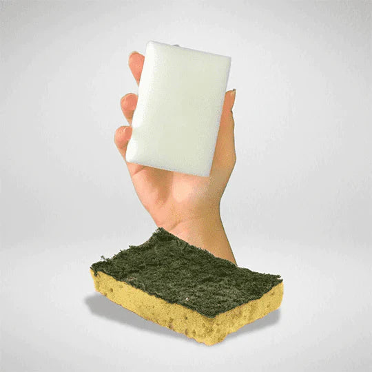 Kit de Esponjas Mágicas para uma Limpeza Profunda e Prática