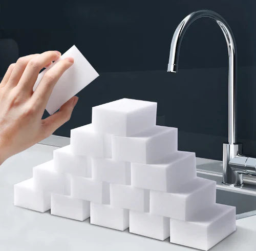 Kit de Esponjas Mágicas para uma Limpeza Profunda e Prática