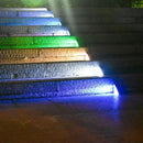 Ilumine Sua Escada Externa com Conforto – Kit de Luz LED Solar Impermeável StepGlow