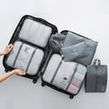 Kit de Organização de Malas para Viagens - TravelEase - Transforme Seu Jeito de Viajar
