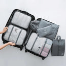 Kit de Organização de Malas para Viagens - TravelEase - Transforme Seu Jeito de Viajar