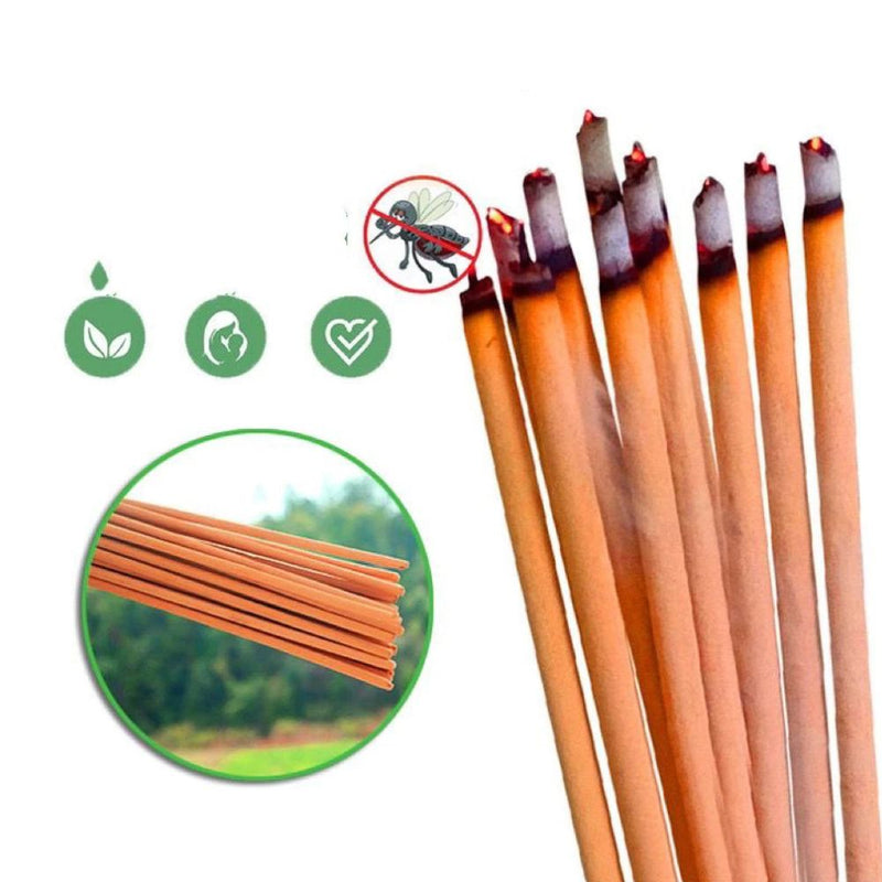 Kit de Incenso Repelente para Proteger Seu Espaço de Mosquitos e Moscas