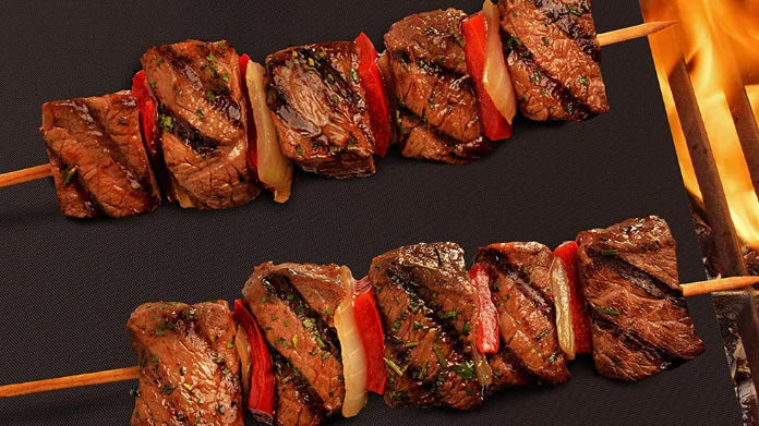 Manta Térmica Antiaderente Reutilizável – Kit com 3 Peças para Churrascos Perfeitos