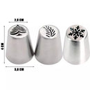 Transforme Seus Doces com o Kit de 4 Bicos de Confeitar para o Natal