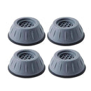 Conjunto de 4 Pés Antivibração Para Estabilidade da Sua Máquina de Lavar