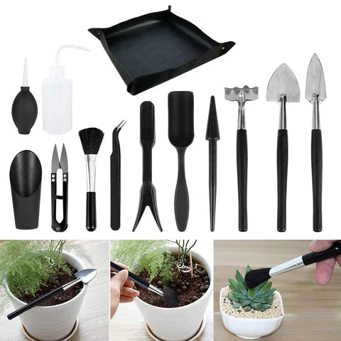 Transforme Seu Jardim com o Kit de Ferramentas Essenciais para Jardinagem - 13 Peças