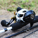 Conjunto de Pesca Premium com Carretilha de 10 Rolamentos e Vara para Momentos Inesquecíveis