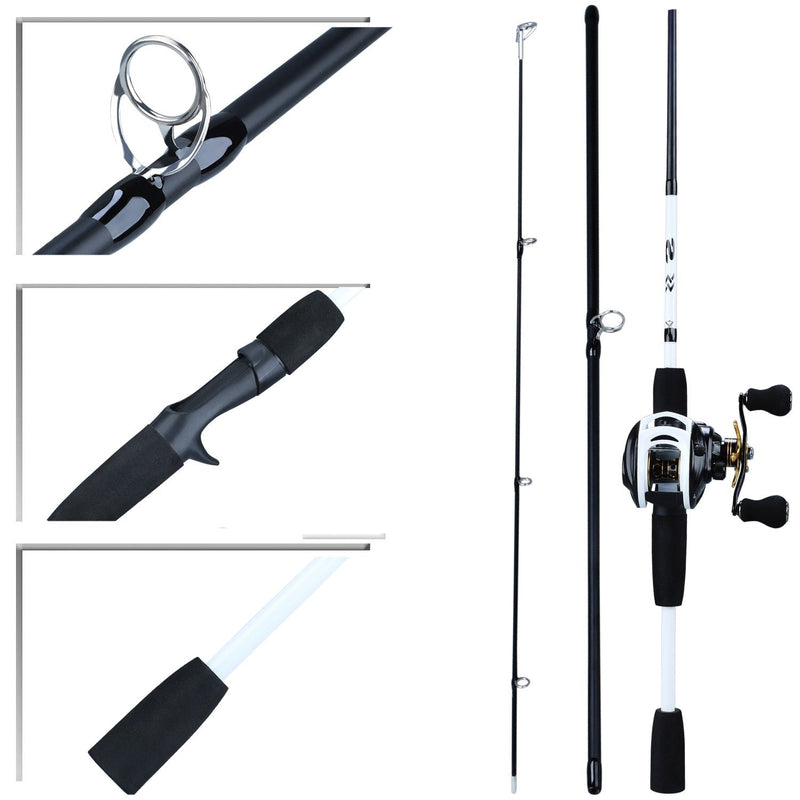 Conjunto de Pesca Premium com Carretilha de 10 Rolamentos e Vara para Momentos Inesquecíveis