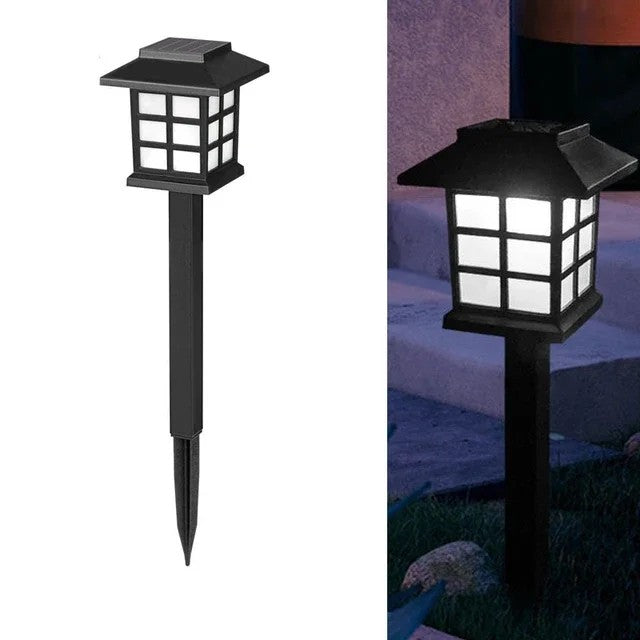 Lâmpada Solar Led Oriental Impermeável para Transformar Seu Jardim
