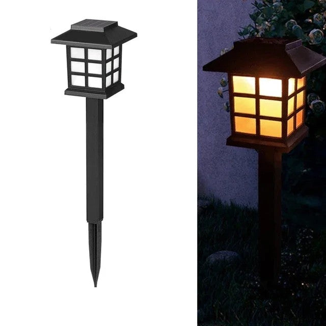 Lâmpada Solar Led Oriental Impermeável para Transformar Seu Jardim