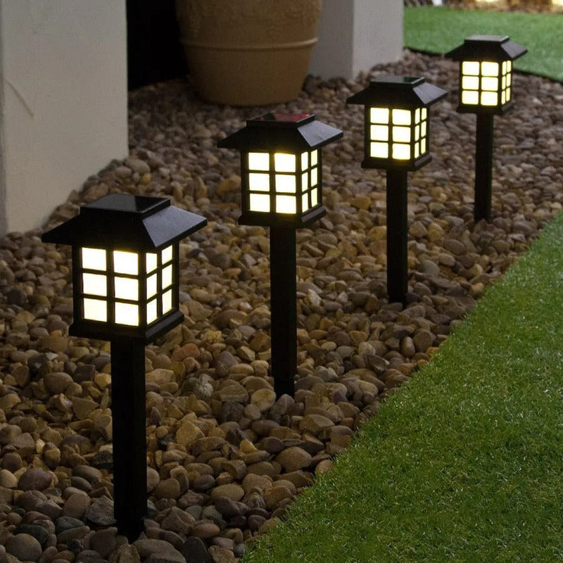 Lâmpada Solar Led Oriental Impermeável para Transformar Seu Jardim
