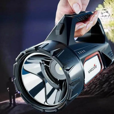 Lanterna Solar Recarregável com Powerbank Integrado para Conforto e Praticidade