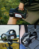 Lanterna Solar Recarregável com Powerbank Integrado para Conforto e Praticidade