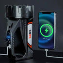 Lanterna Solar Recarregável com Powerbank Integrado para Conforto e Praticidade