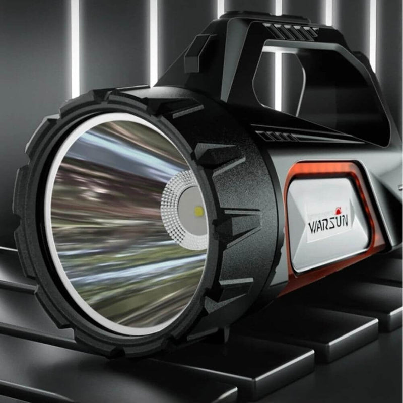 Lanterna Solar Recarregável com Powerbank Integrado para Conforto e Praticidade