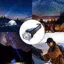 Lanterna Tática Multifuncional com Powerbank para Aventureiros