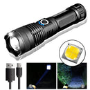 Lanterna Tática IPX6: Iluminação Confiável e Resistente para Aventures sem Limites