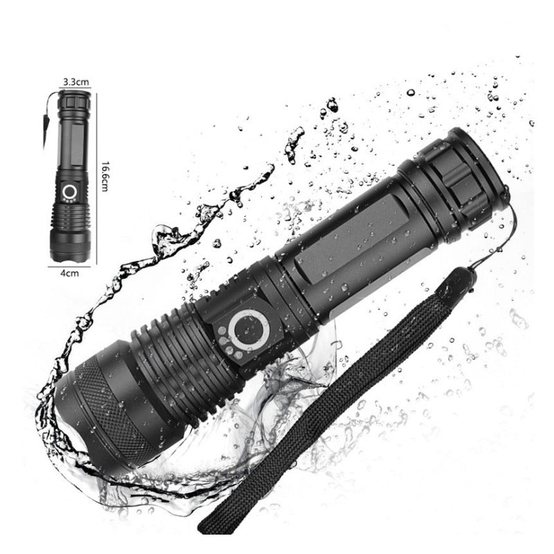 Lanterna Tática IPX6: Iluminação Confiável e Resistente para Aventures sem Limites