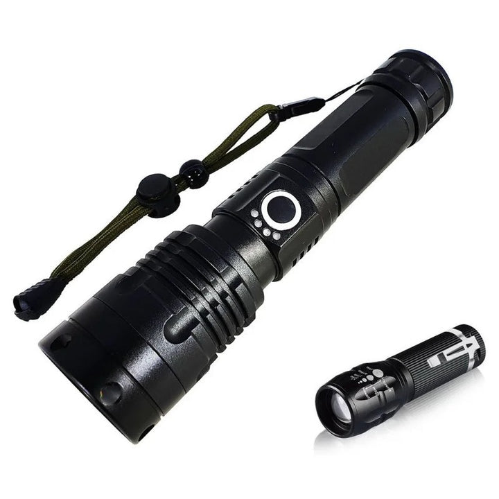 Lanterna Tática IPX6: Iluminação Confiável e Resistente para Aventures sem Limites