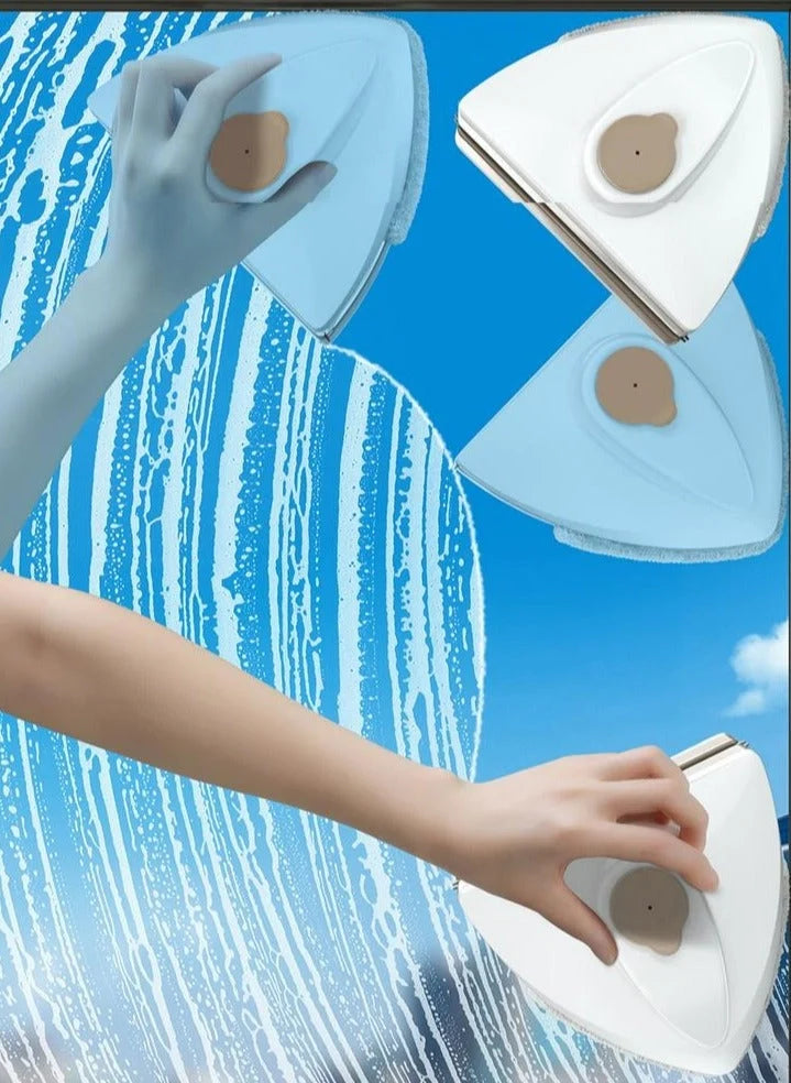 Limpador de Vidros Magnético Dupla Face - Praticidade e Clareza com Glass Master