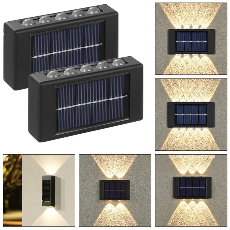 Arandela Solar LED Externa Impermeável - Iluminação Confortável para Seu Espaço