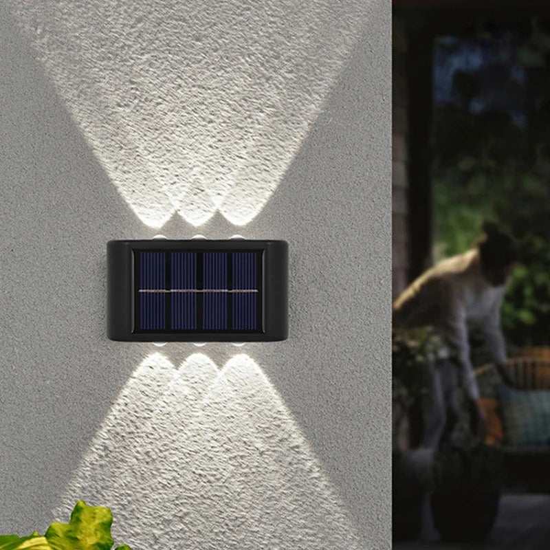Arandela Solar LED Externa Impermeável - Iluminação Confortável para Seu Espaço