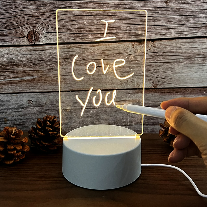 Luminária Iluminada para Recados: Organização Através da Criatividade