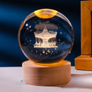 Luminária Espacial 3D - Iluminação Cósmica para Transformar Seu Ambiente