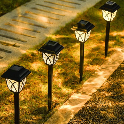 Luminária Solar Led para Jardim - Ilumine Seu Espaço com Segurança e Estilo