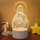 Iluminação Aconchegante 3D para Espiritualidade - HolyGlow