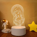 Iluminação Aconchegante 3D para Espiritualidade - HolyGlow