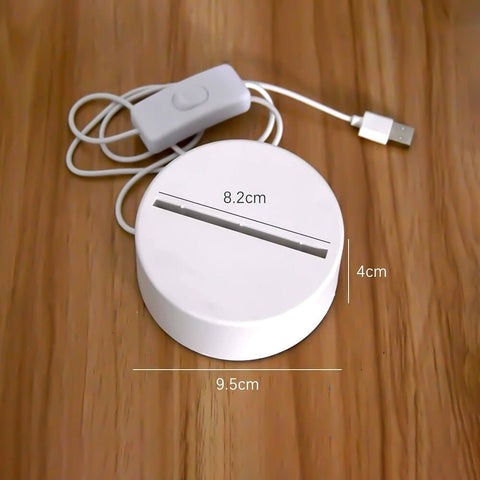 Iluminação Aconchegante 3D para Espiritualidade - HolyGlow