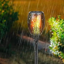 Tocha LED Solar Impermeável - Ilumine Suas Noites com FireGlow