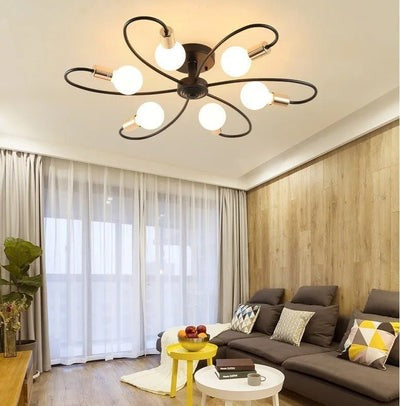 Lustre Pendente LED WaveLight: Sofisticação e Conforto em Seu Espaço