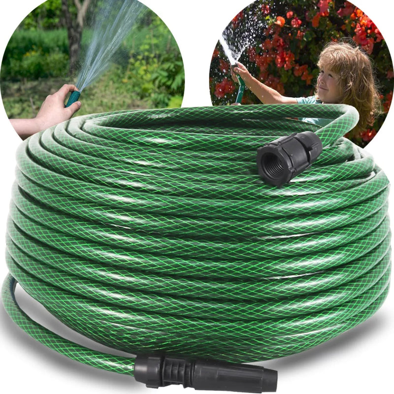 Mangueira Trançada Anti-Torção com Esguicho: Praticidade e Conforto para Seu Jardim