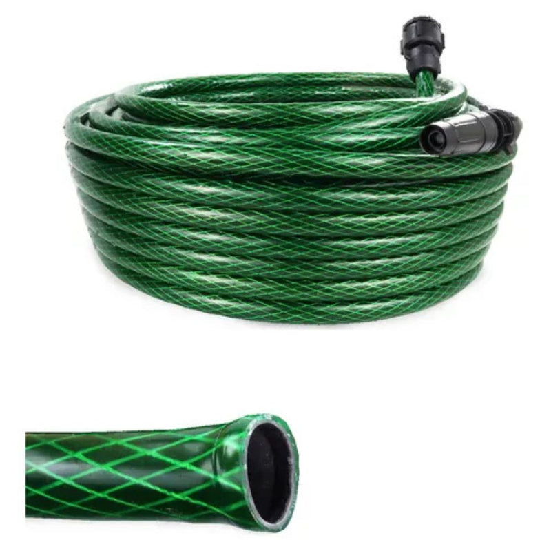 Mangueira Trançada Anti-Torção com Esguicho: Praticidade e Conforto para Seu Jardim