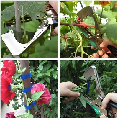 GardenGrip: Praticidade na Amarração de Plantas para Seu Jardim