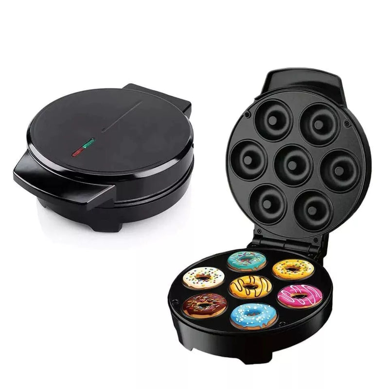 Máquina de Donuts Elétrica 7 Cavidades 1200W - Delicie-se Com Praticidade e Sabor