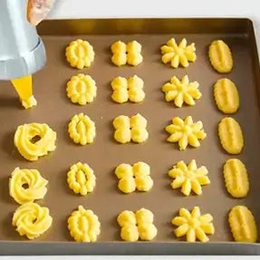 Máquina Prática para Biscoitos e Decoração de Bolos