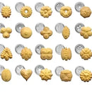 Máquina Prática para Biscoitos e Decoração de Bolos