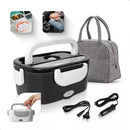 Marmita Térmica Elétrica Inox Portátil Bivolt com Bolsa Térmica: Praticidade e Conforto para Suas Refeições